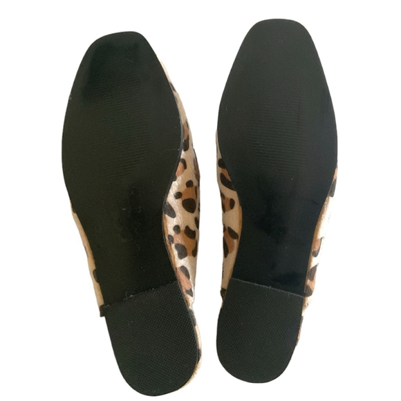 CCOCCI ADELIA Leopard Print Mules Size 9 black metal horsebit detail - Picture 10 of 14